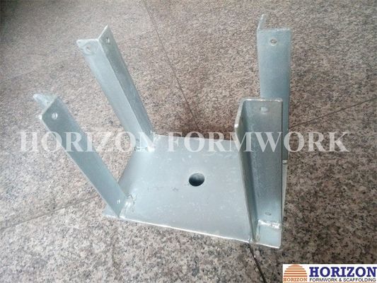 Q235 Acessórios de moldagem de chapas de aço para betão, cabeça de garfo galvanizado para construção de chapas